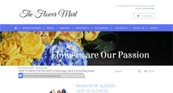 Desktop Screenshot of dahlonegaflowermart.com